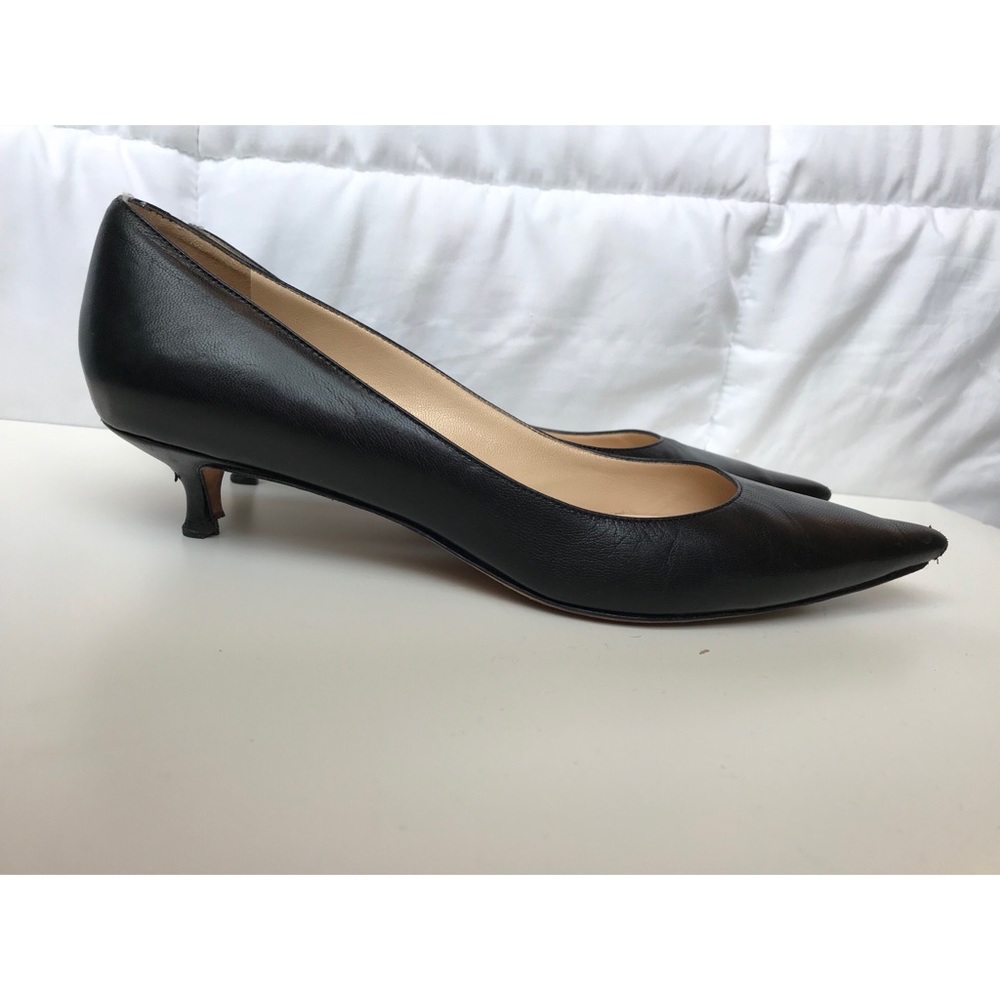 Jimmy Choo Classic Black Pointed Heels - Picture 3 of 7